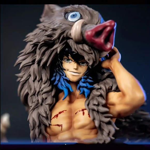 Anime Figure Inosuke from Demon Slayer - Picture 5 of 7